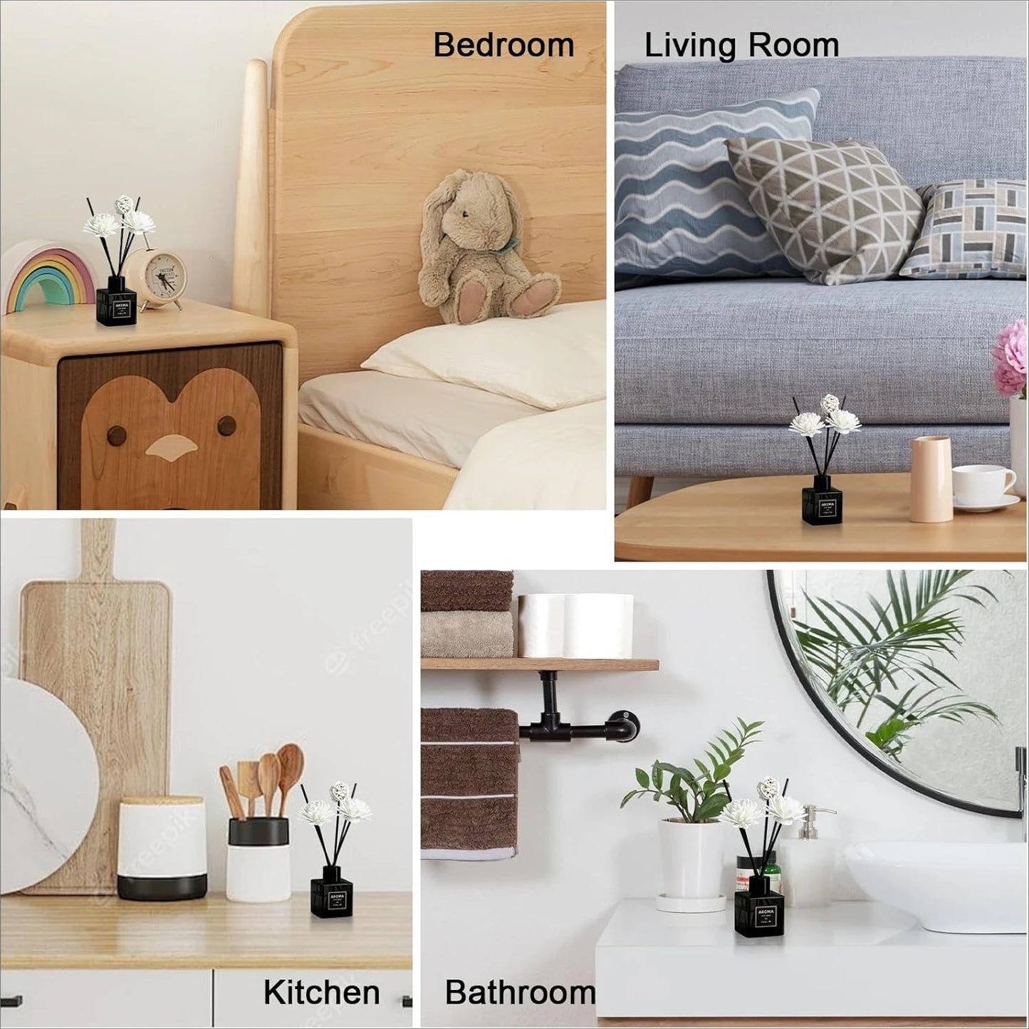 50ml Premium Aroma Diffuser Oil for Home Air Freshener